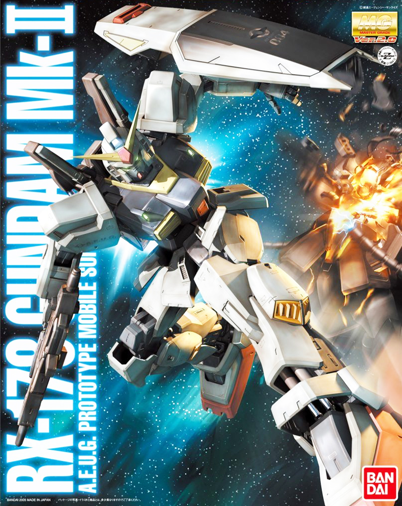 Mô hình gundam bandai mg rx-178 mk-ii ver.2.0 a.e.u.g