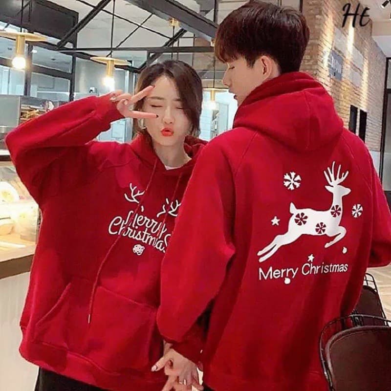 Áo Hoodie Nỉ Merychirstmast Thời Trang Nam & Nữ