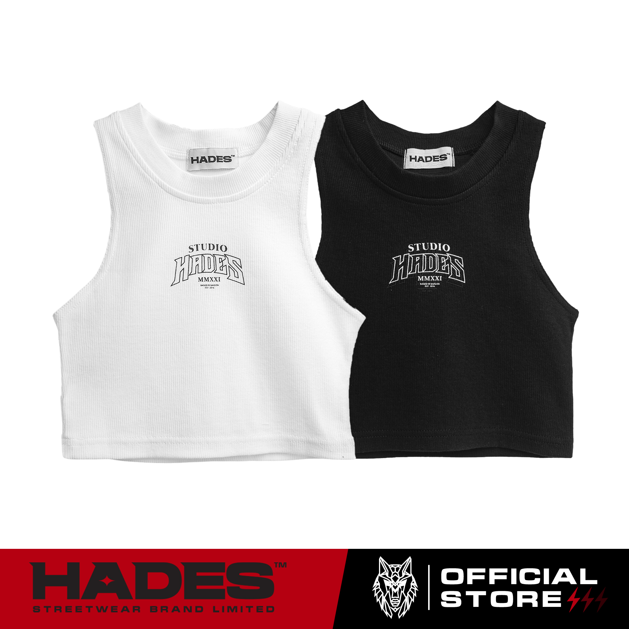 ÁO THUN CROPTOP BASIC NỮ THUN GÂN MỊN - HADES BRAND CHÍNH HÃNG