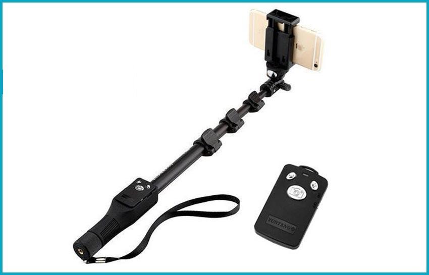 Gậy chụp ảnh yunteng yt1288 kèm điều khiển bluetooth
