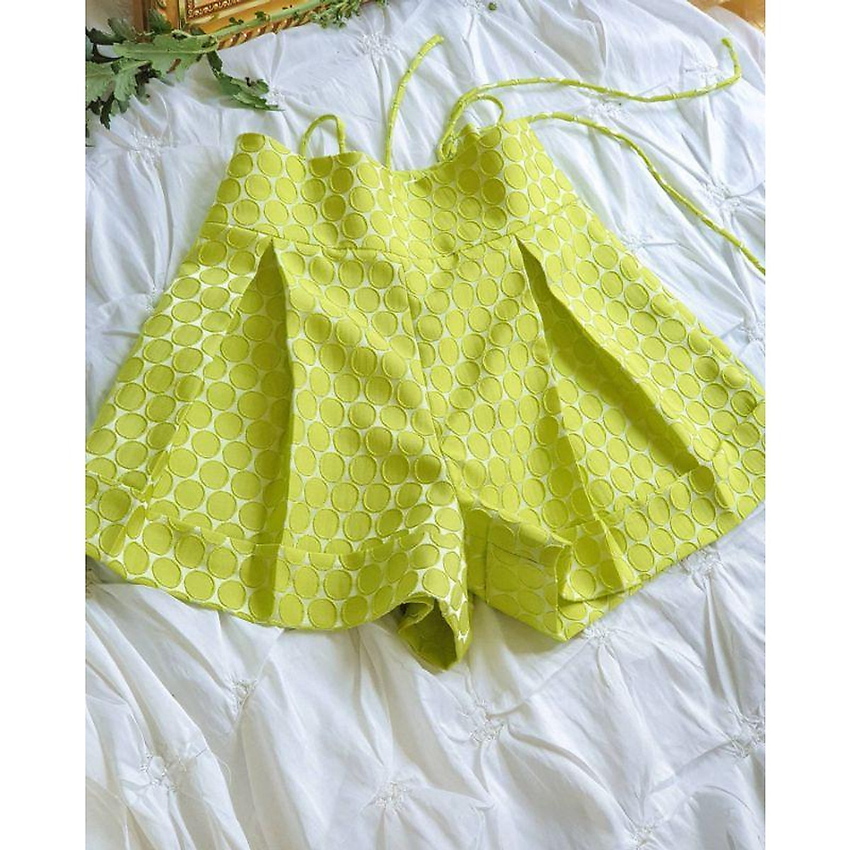 Quần Bermudashorts Màu Xanh Cốm