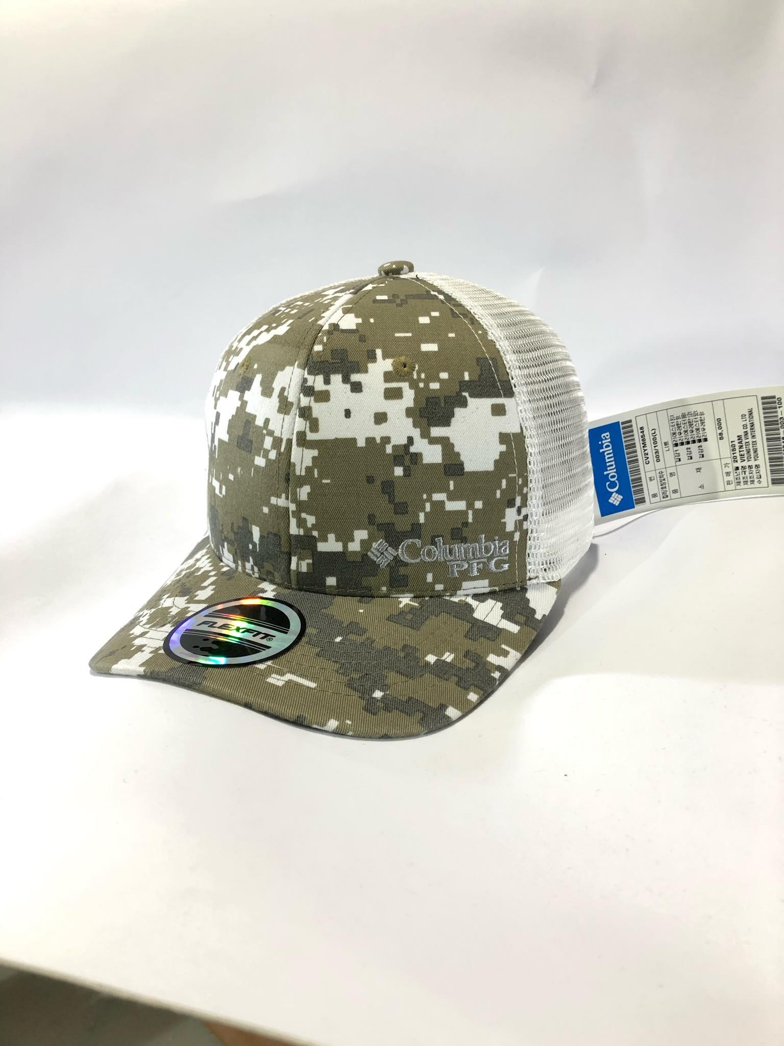 Nón kết nam thể thao Culumbia màu camo
