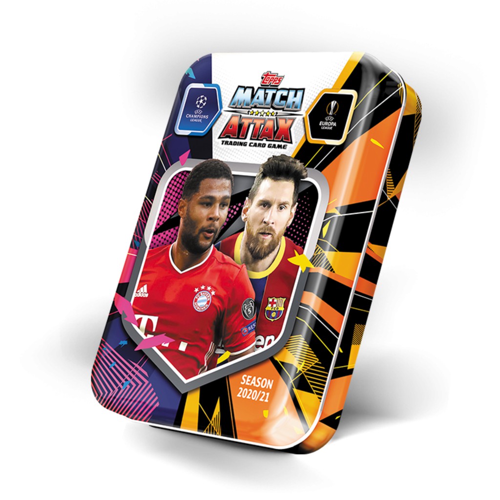 Hộp 45 Thẻ Cầu Thủ Match Attax Mini Tin 2020/21