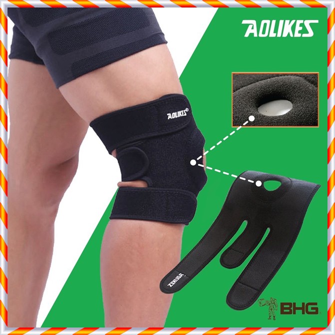Đai gối Tập Gym, Bó gối Squat ,Đai gối thể hình Aolikes KINGDOM SPORT