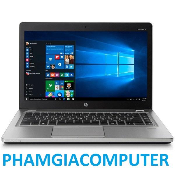 [HCM][Trả góp 0%]LAPTOP HP FOLIO 9480M Core i5 4300u Ram3 4G SSD 128G 14in Ultrabook siêu mỏng nhẹ 1.6Kg-Hàng nhập khẩu-Tặng Balo chuột wireless