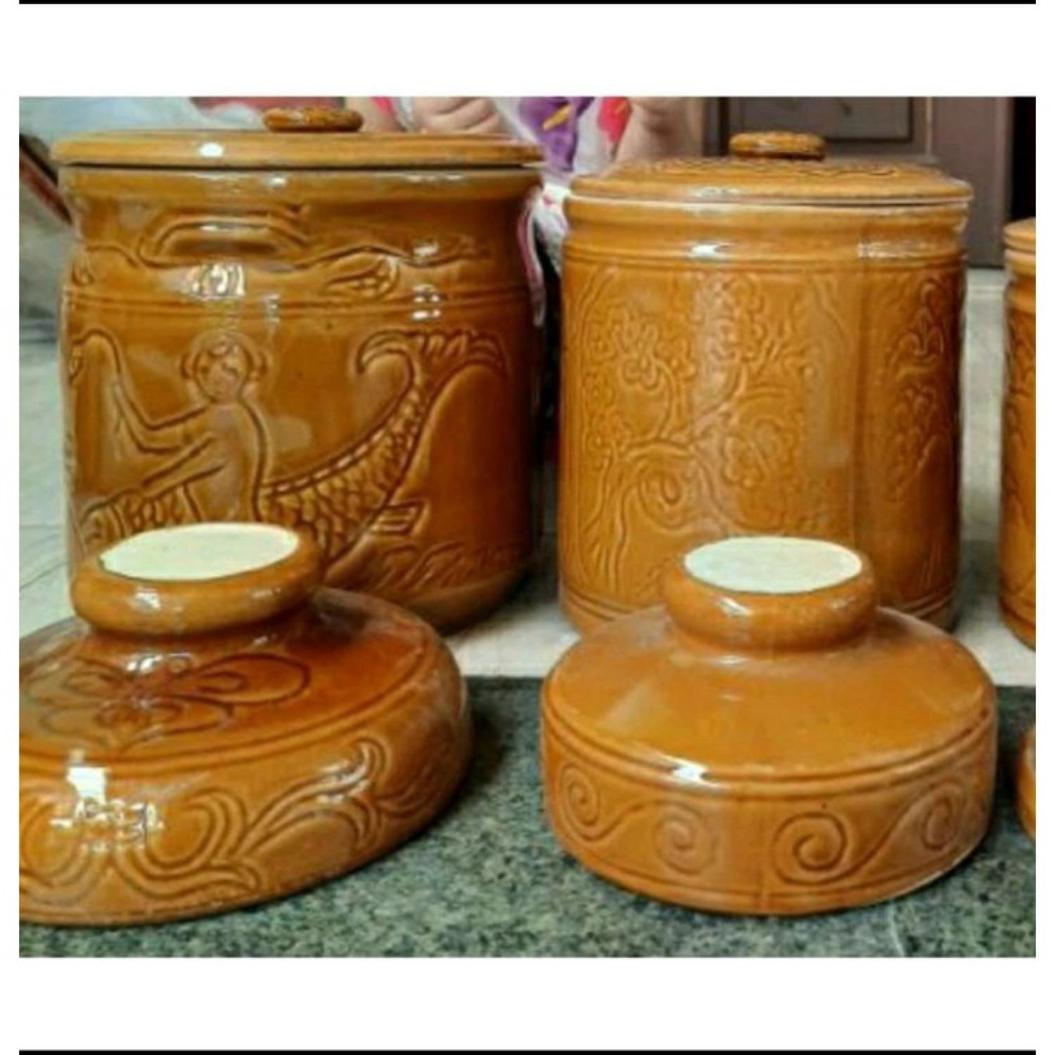 Vại muối dưa cà bát tràng 6 lít và 10 lít