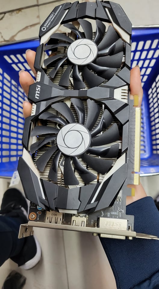 Card màn hình MSI GeForce GTX 1060 3GB GDDR5