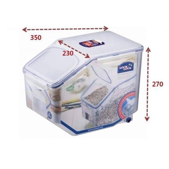 [HCM]Hộp Bảo Quản Gạo Special Lock&Lock HPL510 10Kg