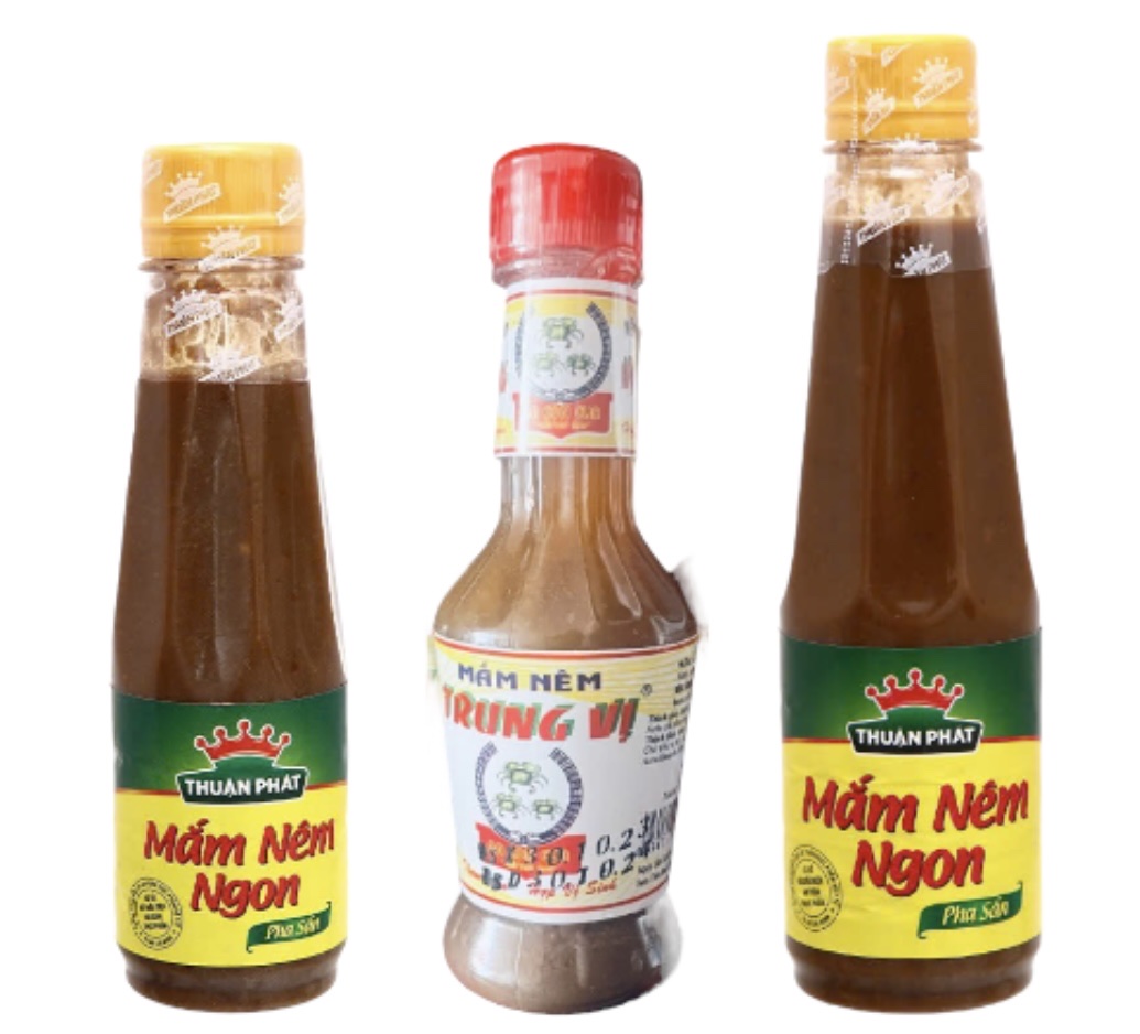 Mắm nêm chưa pha/pha sẵn Trung Vị/Thuận Phát chai