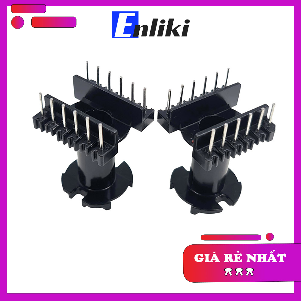Khuôn nhựa biến áp ec3542 tròn đứng