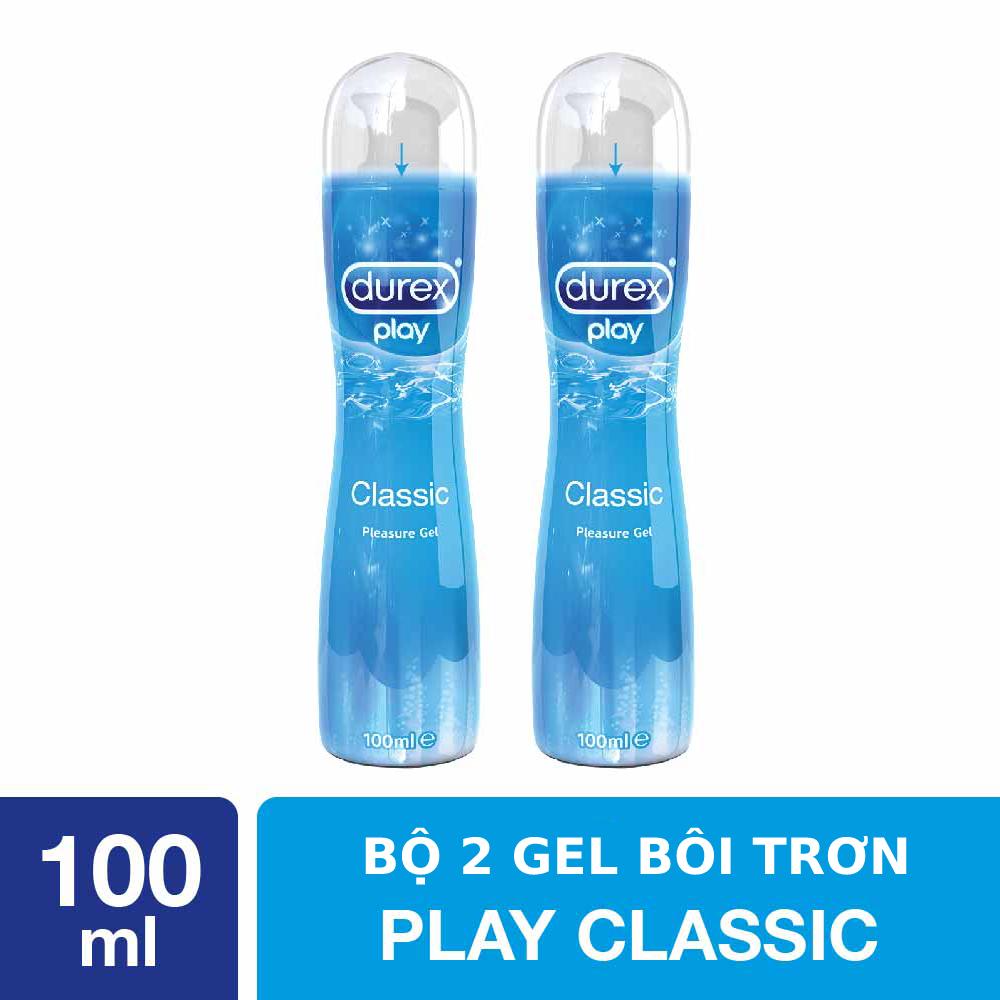 [HCM]Bộ Gel Durex Play Classic 2 Chai 100ml