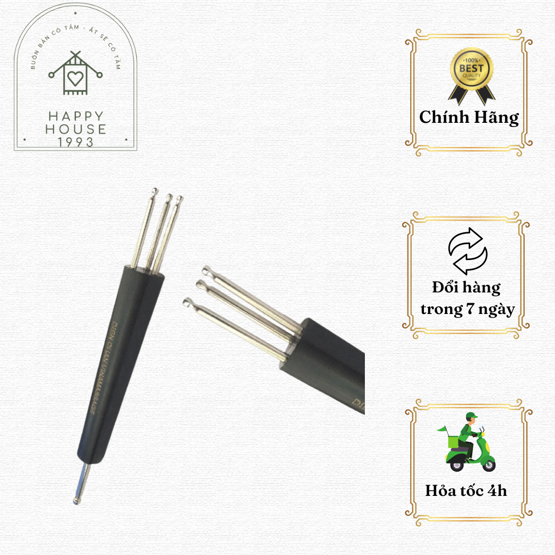 Cây sao chổi - dụng cụ diện chẩn loại 1 - hãng vinamassage