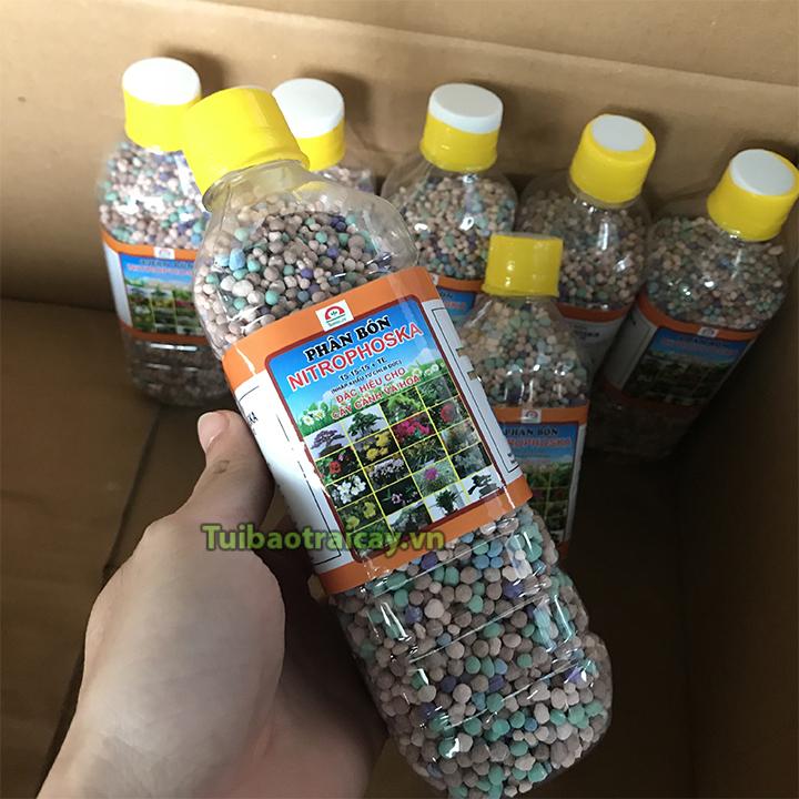 Phân bón thúc Nitrophoska cho hoa, cây cảnh
