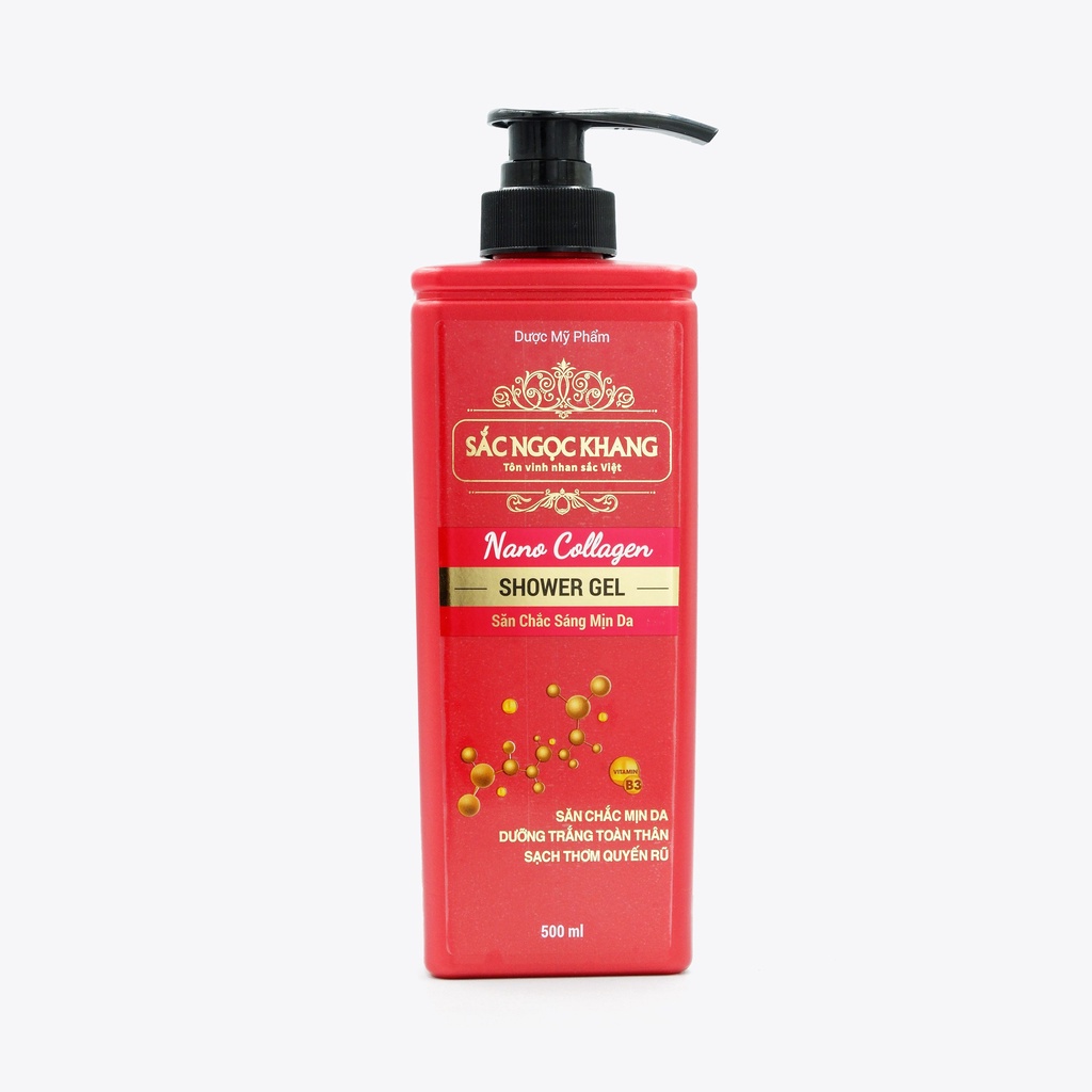 Sữa tắm trắng da Sắc Ngọc Khang - Giúp hỗ trợ làm săn chắc, sáng mịn cho da