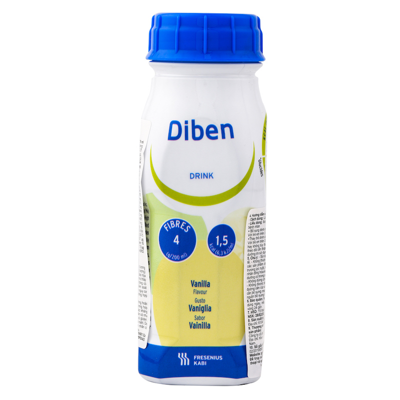 Sữa Diben Drink Vanilla - Dinh Dưỡng Cho Bệnh Nhân Tiểu Đường
