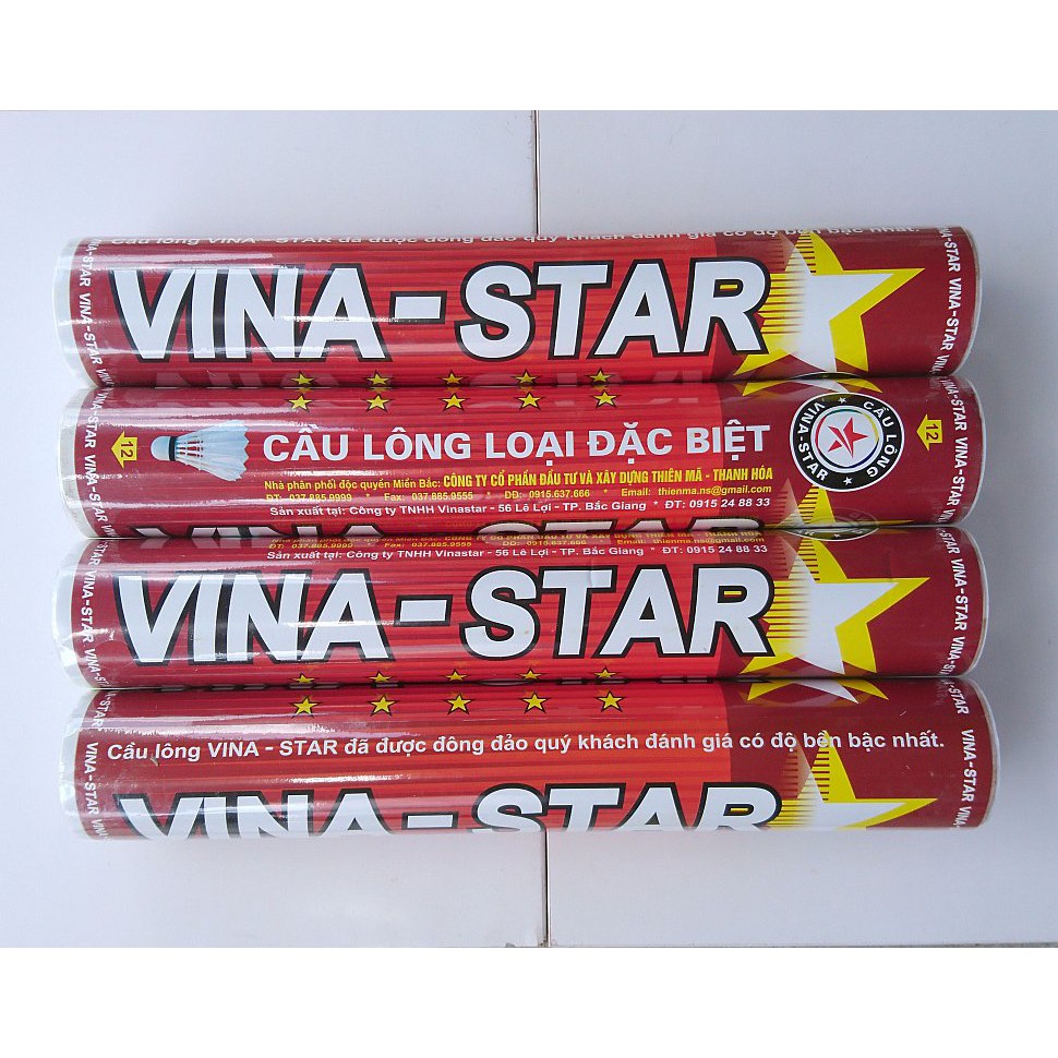 Ống cầu Vinastar đỏ, hàng Việt Nam chất lượng cao - Ống Lớn 12 trái