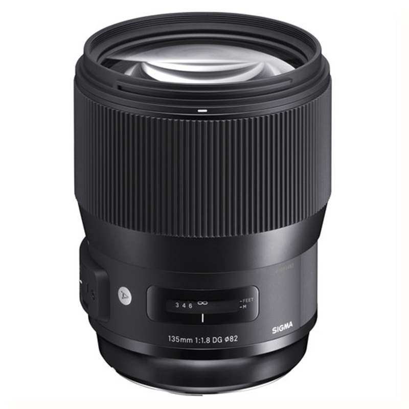 Ống kính sigma 135mm f/1.8 dg hsm art for canon - hàng nhập khẩu