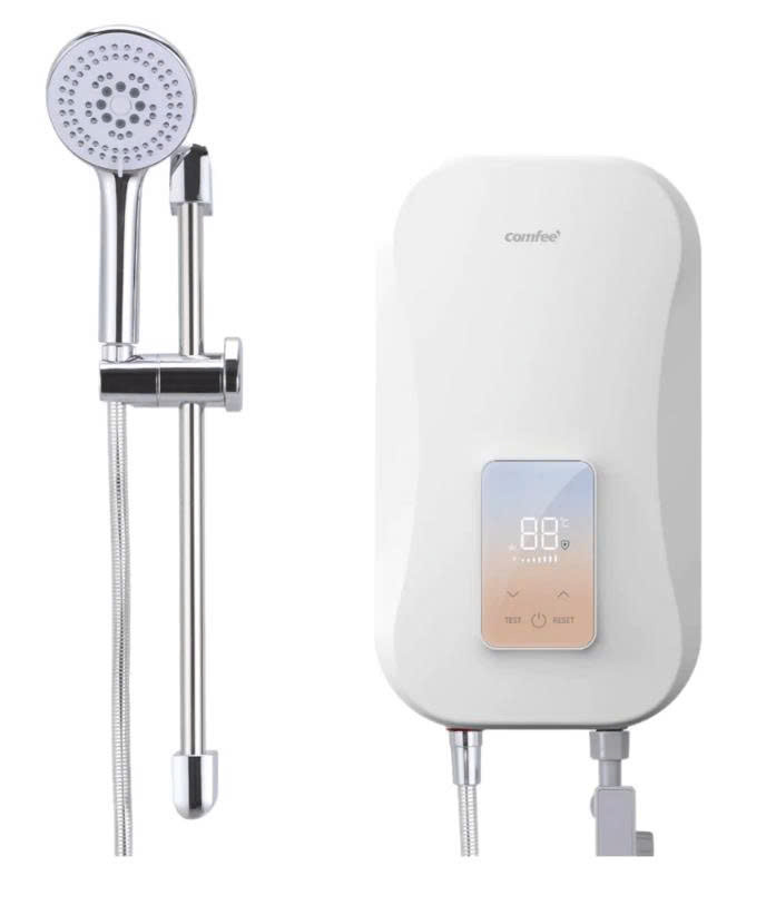 Máy nước nóng trực tiếp Comfee CWH-45EPGPVN(W)-CB (có bơm, xả kho giá rẻ, bảo hành chính hãng 1 năm)