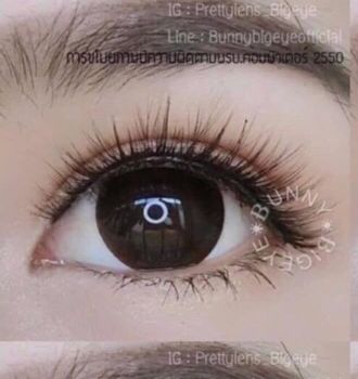 Lens đen giản tròng - sử dụng 1 năm tặng kèm khây đựng