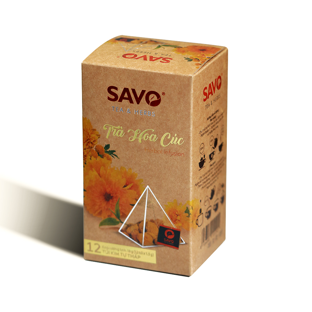 Trà savo hoa cúc – hộp 12 gói x 1.5g