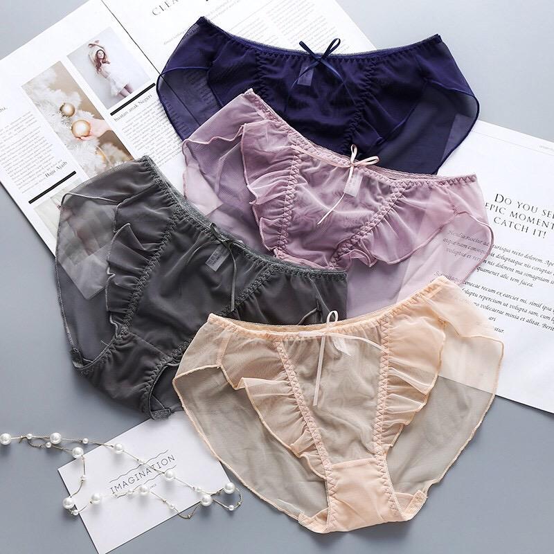 Quần Lót Ren Lưới Bèo Sexy Gợi Cảm