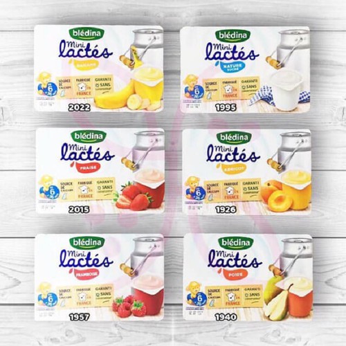 Sữa chua Bledina cho bé từ 6 tháng (date 09/2021) - vị xoài