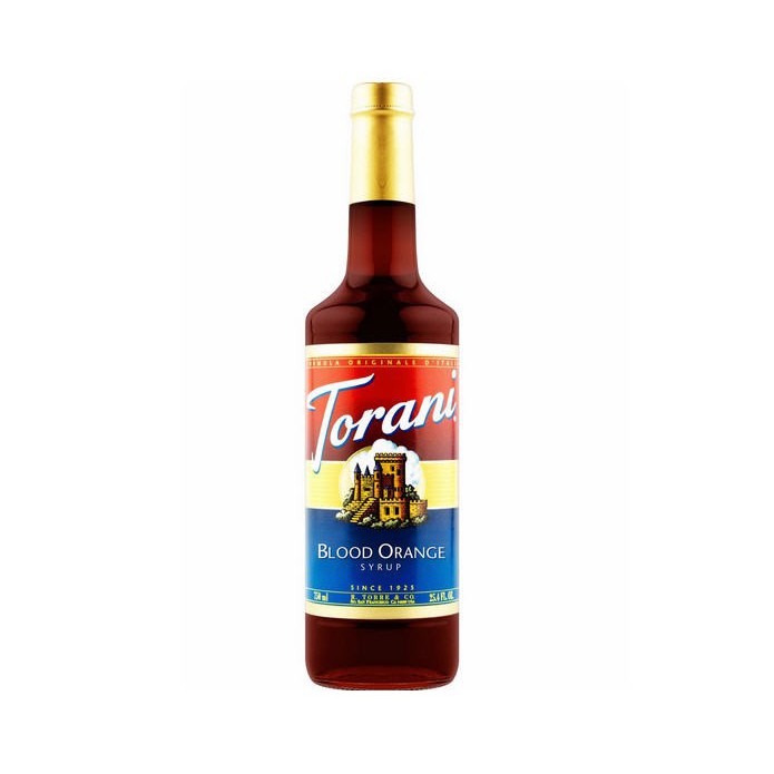 Syrup Torani Blood Orange Cam đỏ 750ml