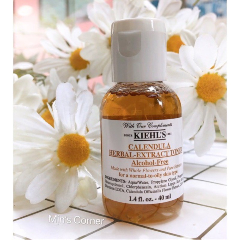 [HCM]Toner hoa cúc Kielhs Calendula 40ml