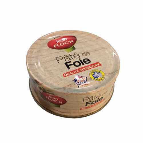 Pate gan Jean Floch Pâte de Foie Pork liver pate hộp 130gr của Pháp - Pate gan Floch 130gr