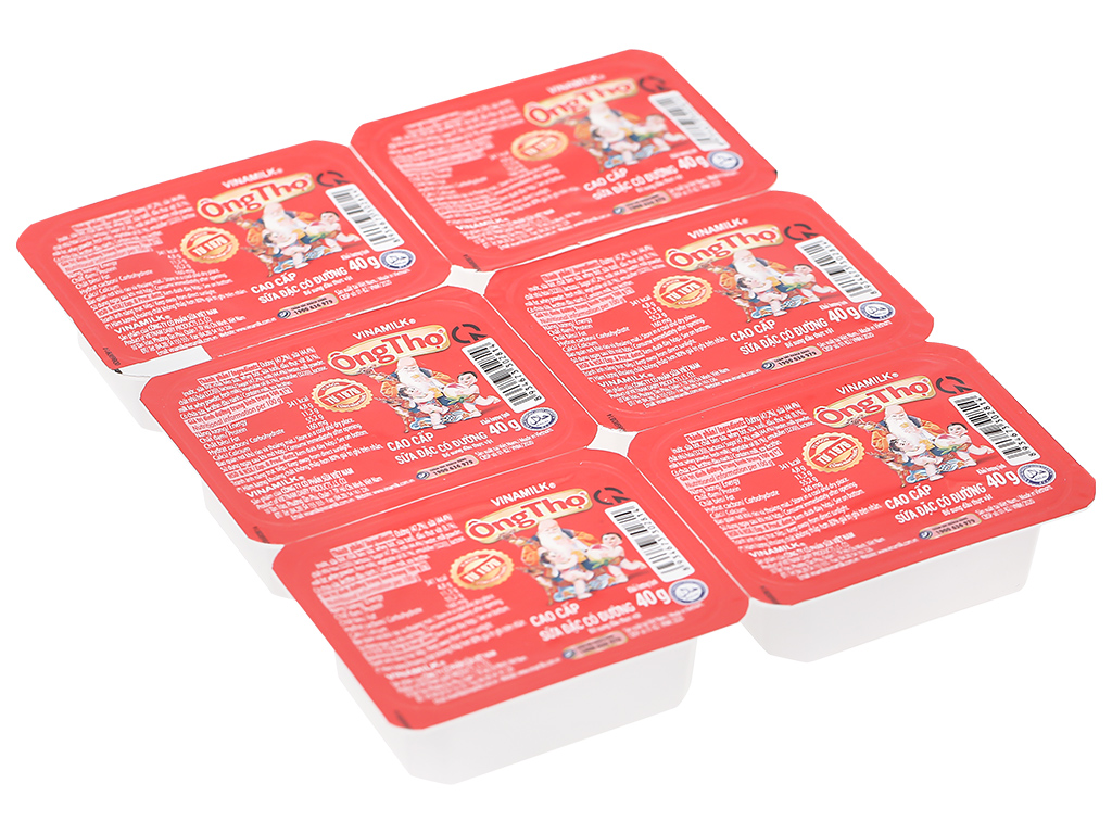 Sữa đặc có đường Ông Thọ Đỏ vỉ 6 hộp x 40g
