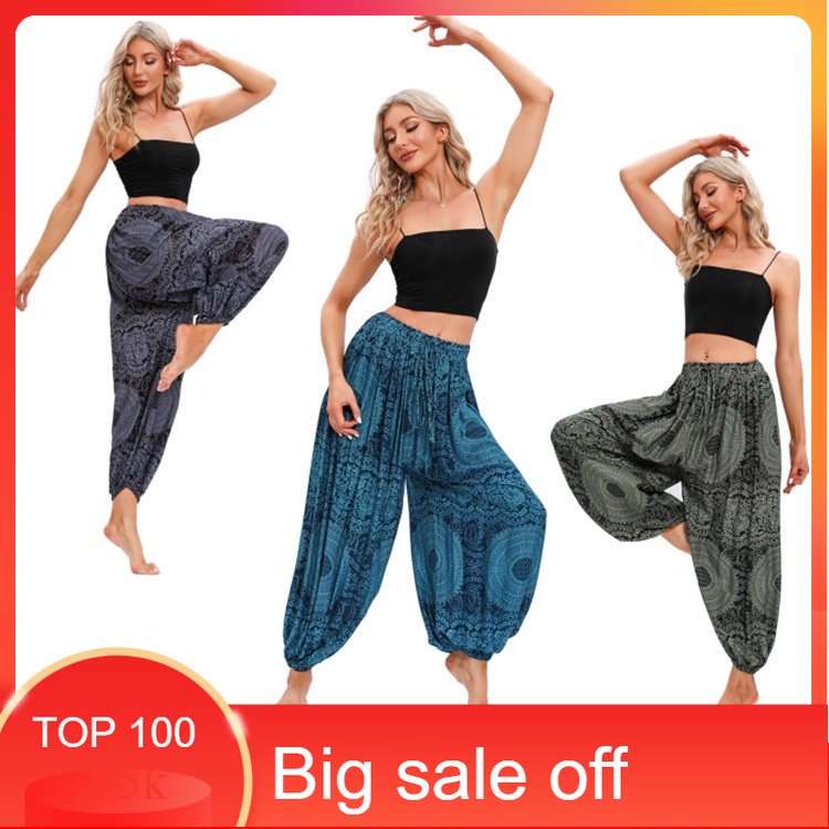 Quần bigsize harem alibaba yoga boho, bamboo 100%/alibaba yoga harem pants boho style, _yogaboho
