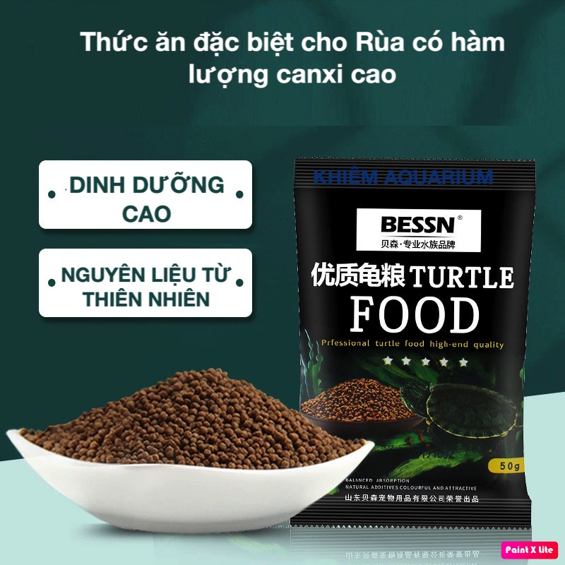 Bessn turtle sticks thức ăn cho rùa- baba, bò sát các loại