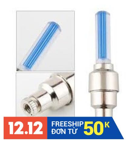 Bộ 2 đèn led gắn van bánh xe máy ô tô