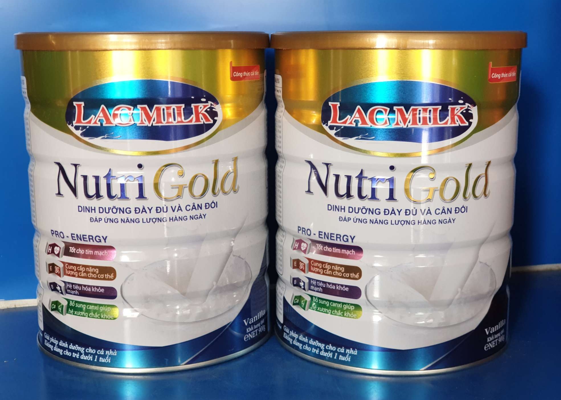 Combo 2 Lon Sữa LacMilk NutriGold Dinh dưỡng cho cả gia đình