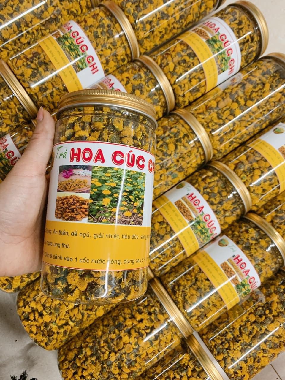 Trà hoa cúc chi