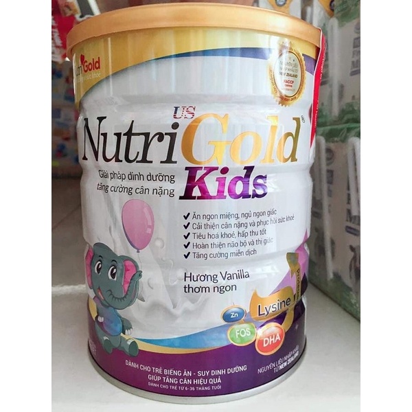 Sữa NutriGold Kids - dành cho trẻ từ 6-36 tháng