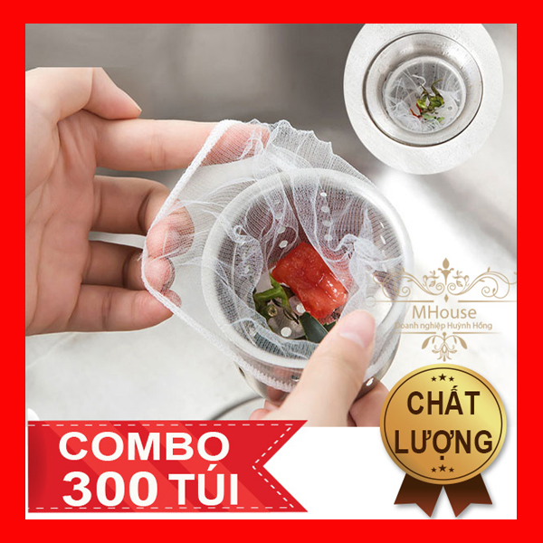 Bags Garbege Bags Filter bag Disposable kitchen sink Dishwashing sink water cut bag Drain floor drain filter 100 pcs