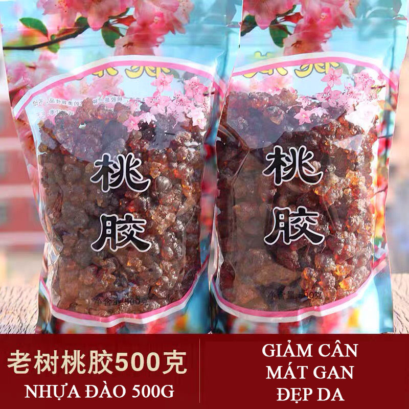 Nhựa đào dưỡng nhan 500g 桃胶