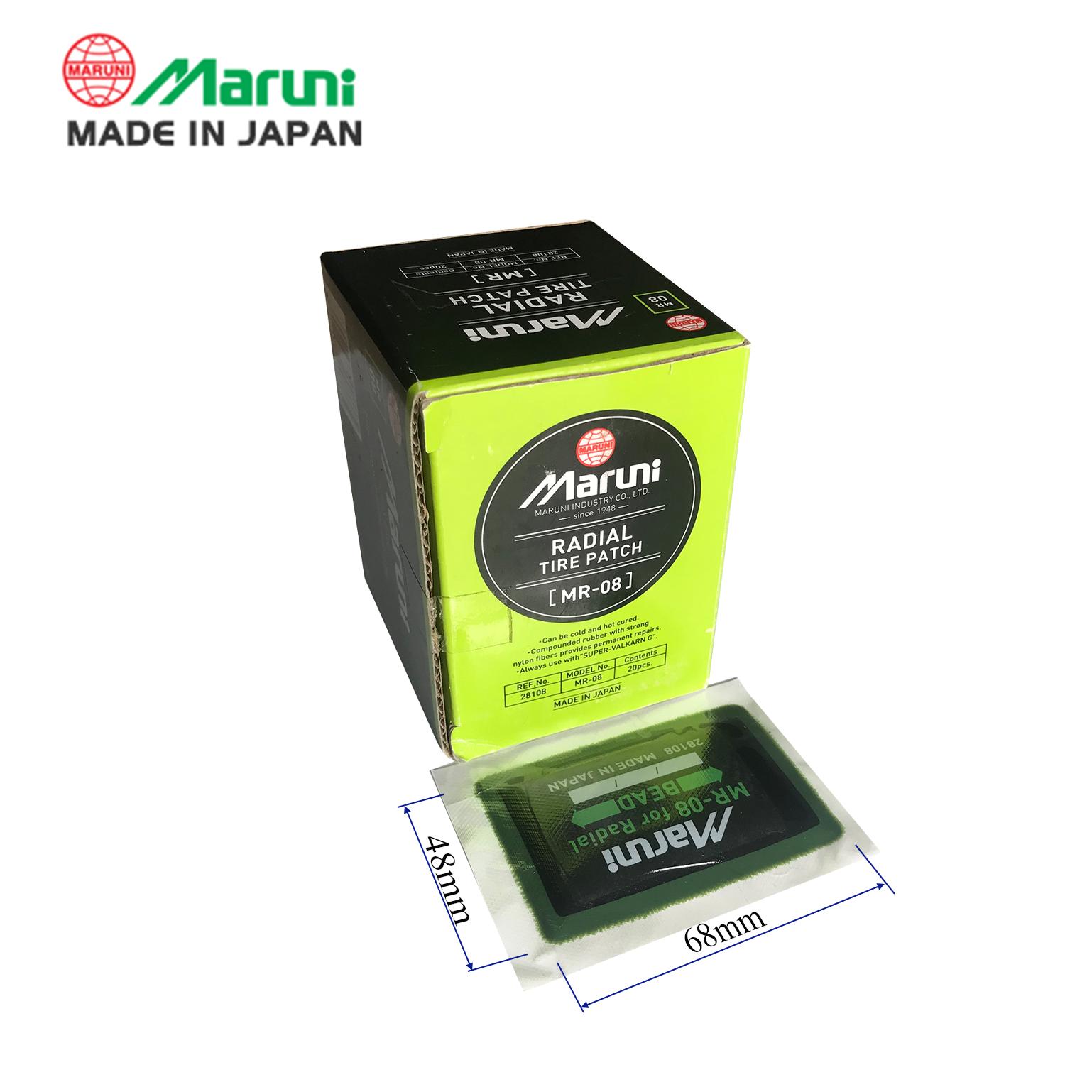 Hộp miếng vá có bố MR-08 thương hiệu Maruni - Nhật bản