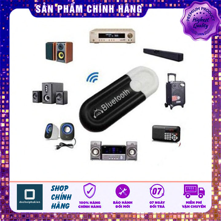 [HCM]USB Bluetooth HJX001 - biến loa thường thành loa bluetooth thích hợp sài với amply loa vi tính loa không có bluetooth dễ sử dụng