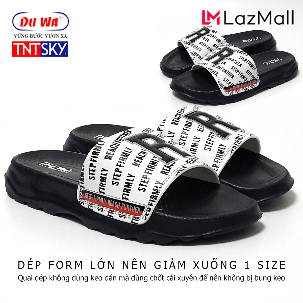  Dép nam nữ quai ngang siêu nhẹ DUWA - Hàng chính hãng - LD2068 