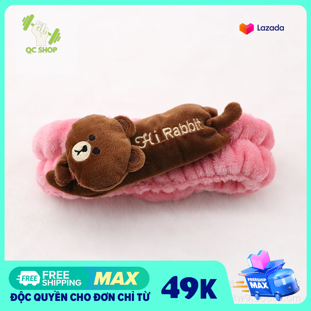 Băng đô makeup hình gấu style Hàn Quốc so cute