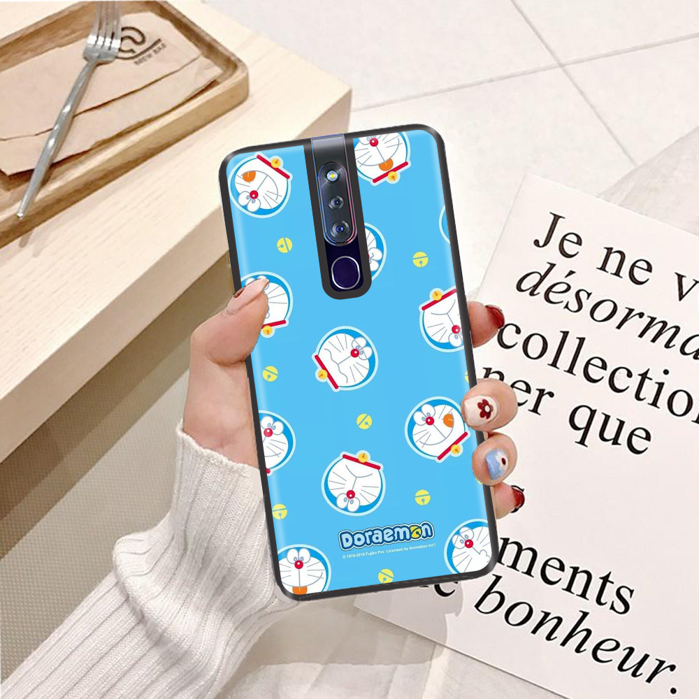 Ốp lưng điện thoại oppo f7 youth / f9 / f11 / f11 pro / find x bst doremon vui nhộn