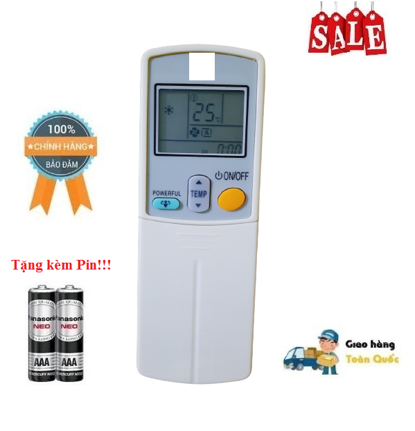 Remote Điều khiển điều hòa Dai_kin Inverter 1&2 chiều Inverter- Hàng mới chính hãng