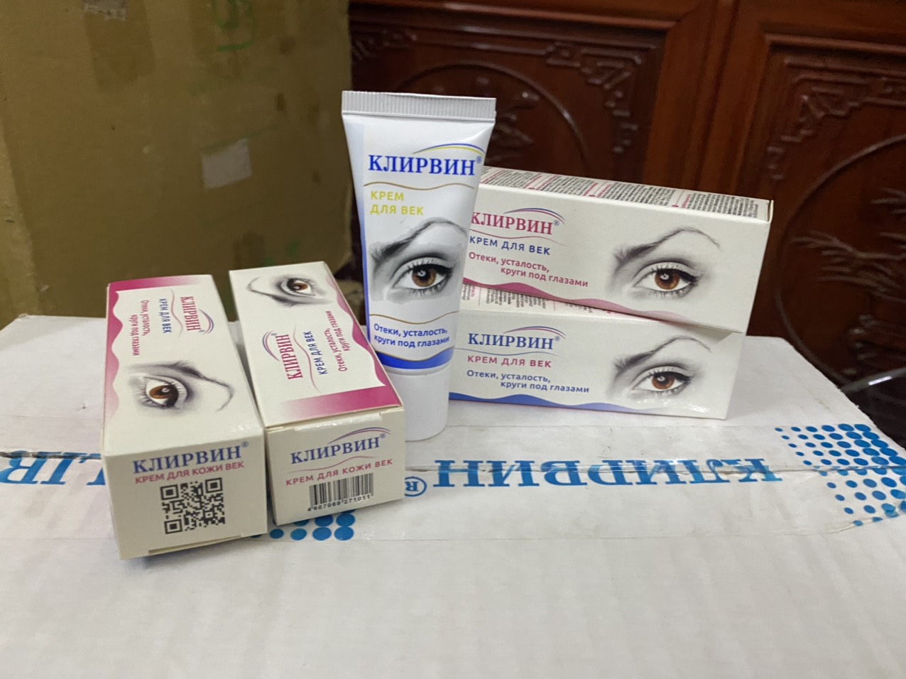 Kem trị thâm mắt Klirvin Nga