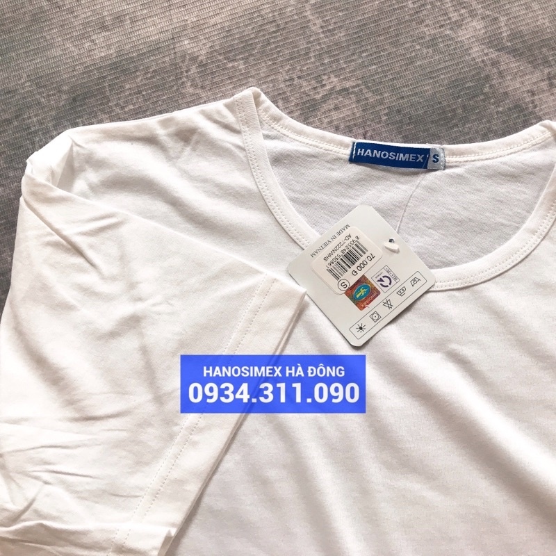 ◐☁∏ Áo đông xuân cộc tay cotton 100 Hanosimex chính hãng