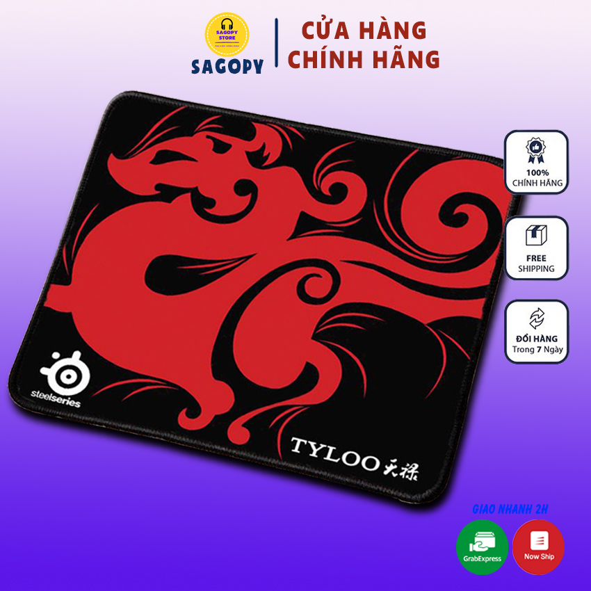Miếng lót chuột đa năng cao su 22x18cm bo viền chắc chắn, tấm lót chuột, bàn đế di chuột gaming tốc độ cao giá rẻ Sagopy