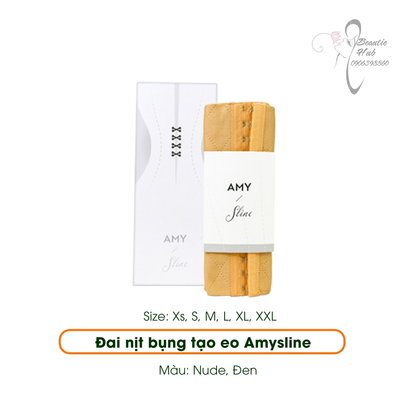 Đai Nịt Bụng Định Hình Eo Amy Sline Gen Nịt Bụng Định Hình Giúp Eo Thon Giảm Mỡ Hàn Quốc
