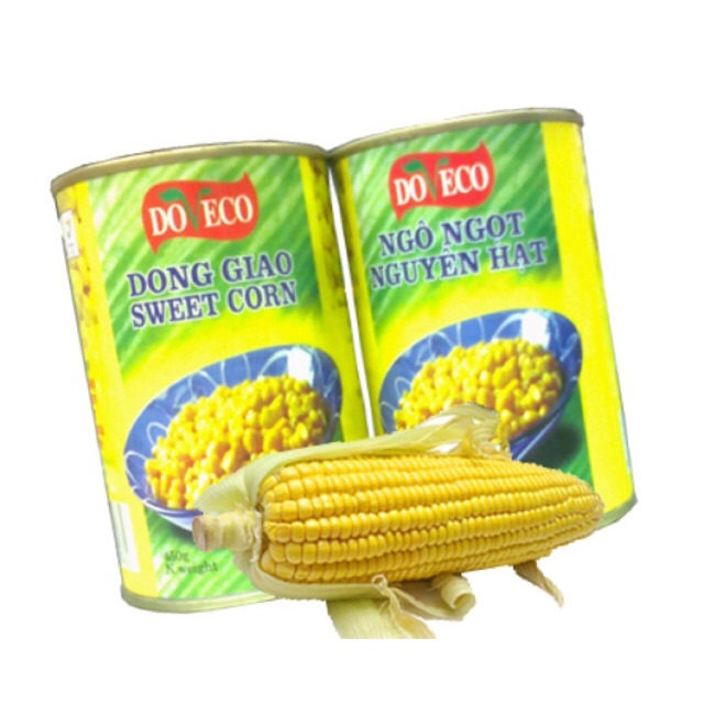 Ngô ngọt đóng hộp đồng giao