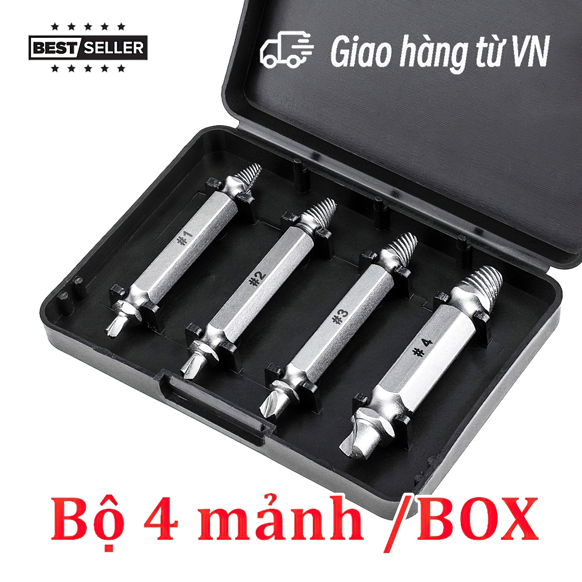 Dụng cụ tháo đinh ốc hỏng bộ vít remover và bộ kìm nhổ